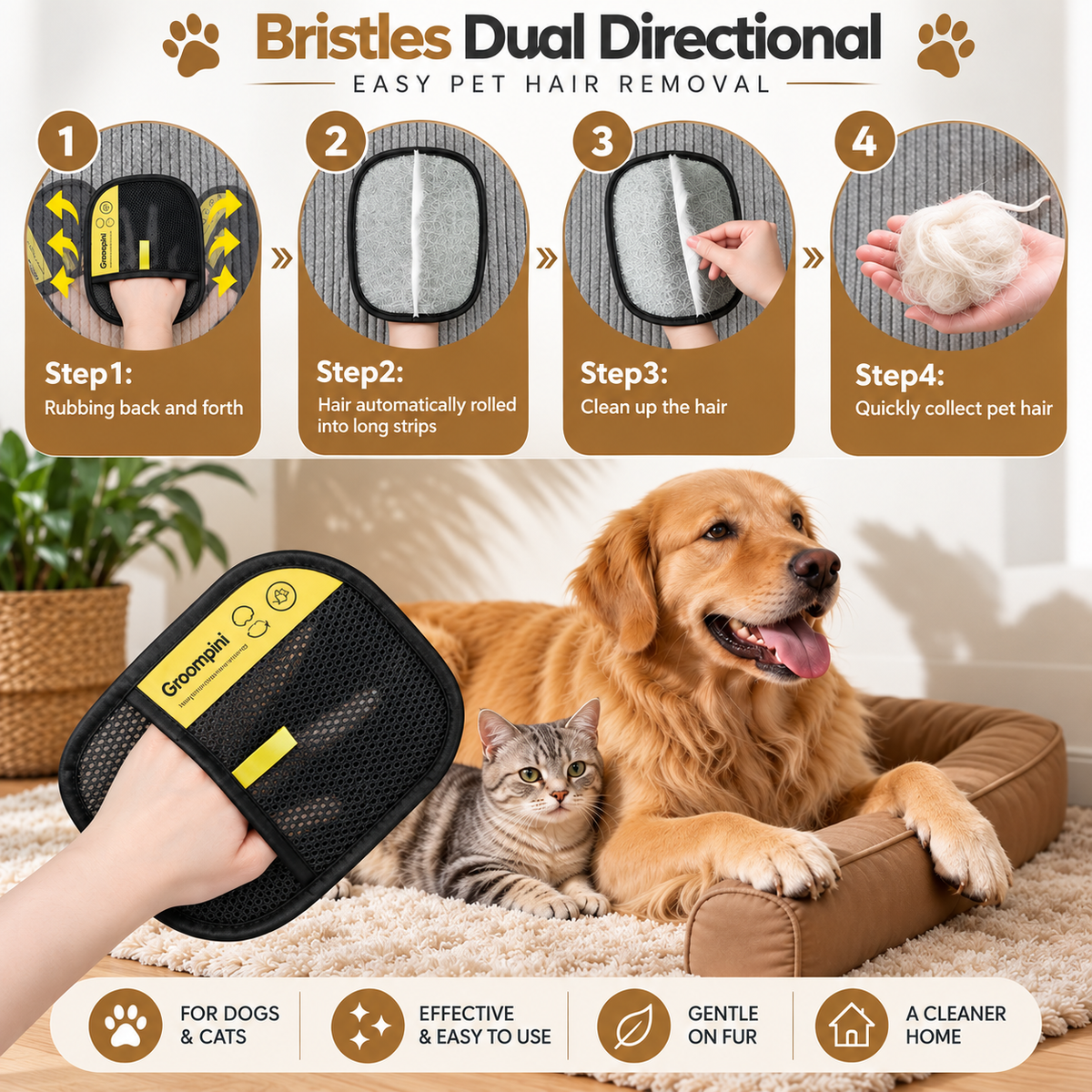 NOFURRA™ Electrostatic Pet Hair Glove
